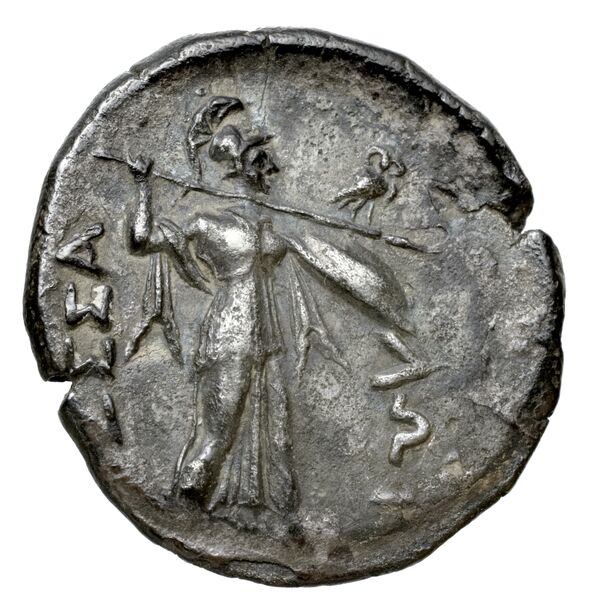Thessalian League Thessaly BMC Thessalian League 36-42, реверс, bnf-iris