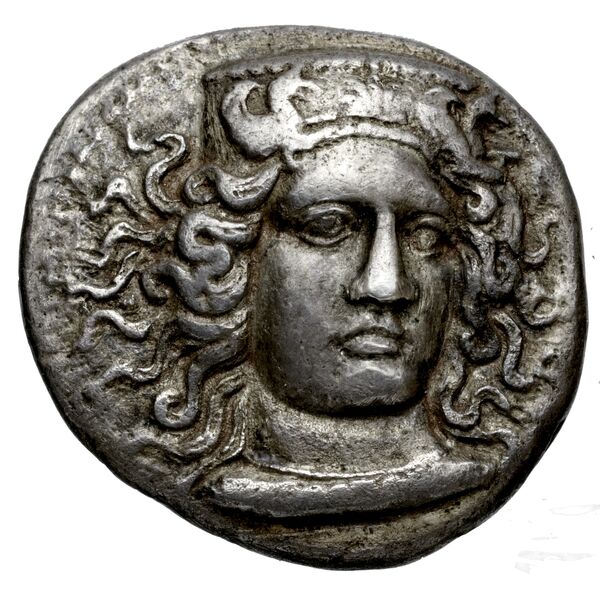 Hyria Campania (Hyrietes, Hyrianoi) Historia Numorum Italy 540, obverse, bnf-iris
