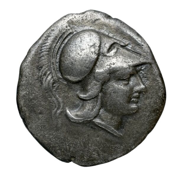 Locri Opuntii (Opus) Morineau and Delbridge 2014 Triobol group 14, аверс, bnf-iris