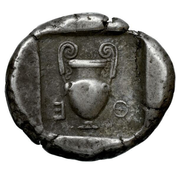 Thebes Babelon 1914 213-215, 217-221, реверс, bnf-iris