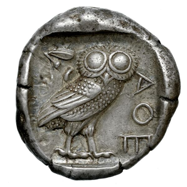 Athens Flament 2007 Standardized coinage, реверс, bnf-iris