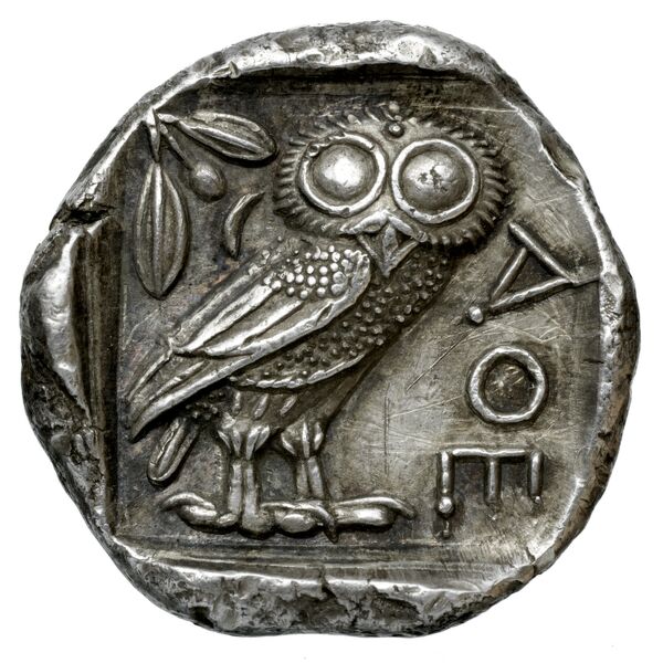 Athens Flament 2007 Standardized coinage, реверс, bnf-iris