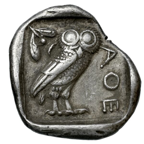 Athens Flament 2007 Standardized coinage, реверс, bnf-iris