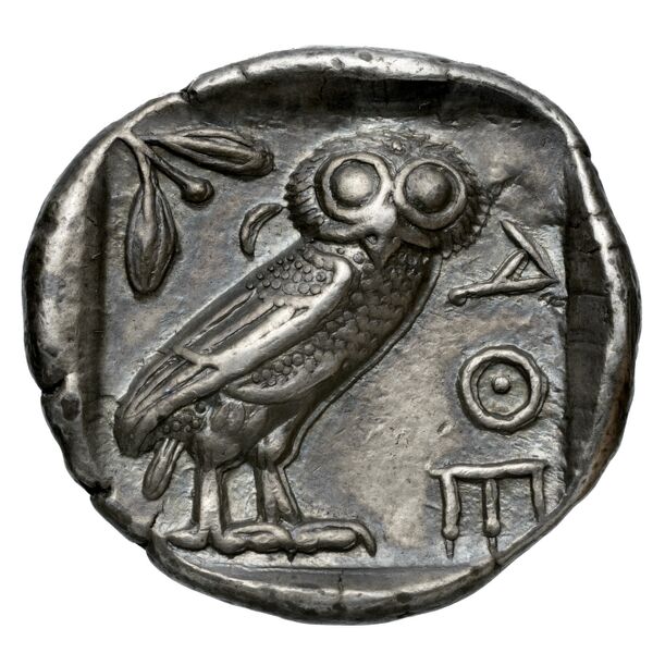 Athens Flament 2007 Standardized coinage, реверс, bnf-iris