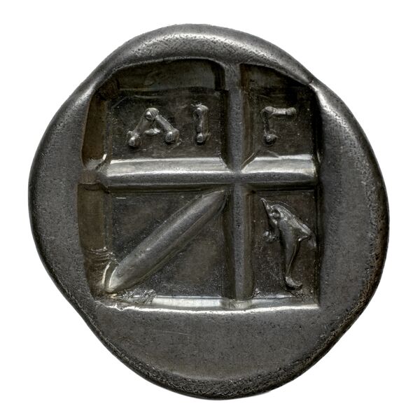Aegina BMC Aegina pl. XXV, 3-7, реверс, bnf-iris