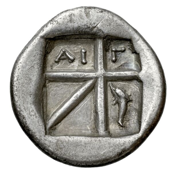 Aegina BMC Aegina pl. XXV, 3-7, реверс, bnf-iris