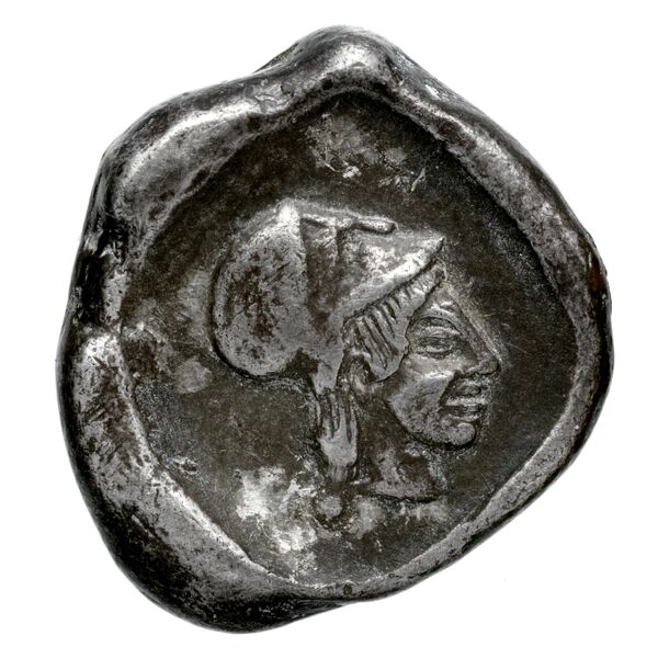 Corinth Calciati 1990 Period II Class I-III, реверс, bnf-iris