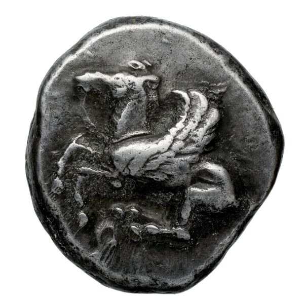 Corinth Calciati 1990 Period II Class I-III, аверс, bnf-iris