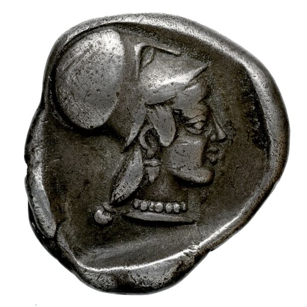Corinth Calciati 1990 Period III, class 1-3, реверс, bnf-iris