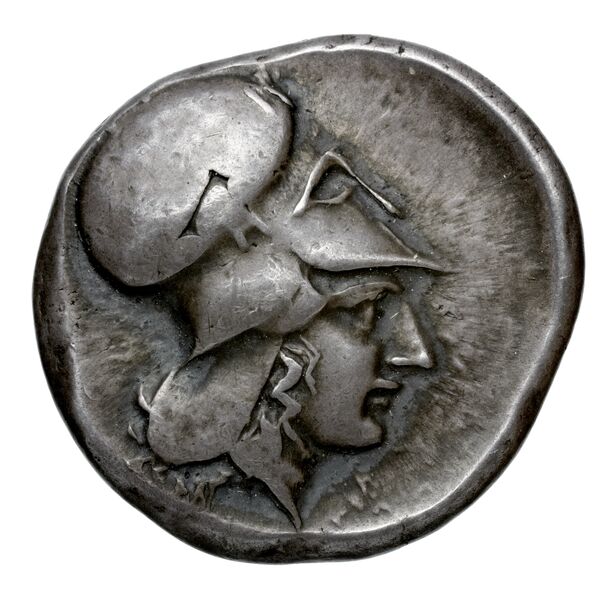 Corinth Calciati 1990 Period IV, series-1-17, реверс, bnf-iris
