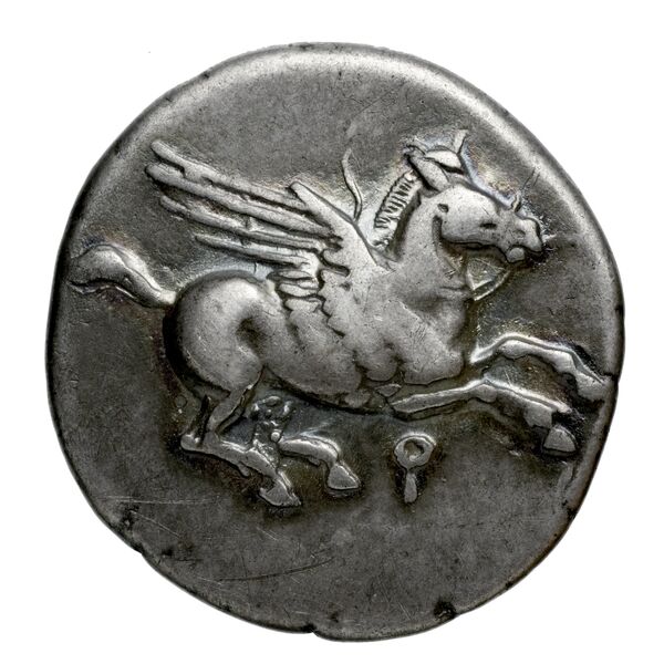 Corinth Calciati 1990 Period IV, series-1-17, аверс, bnf-iris