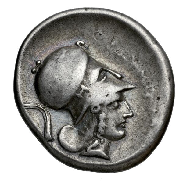 Corinth Calciati 1990 Period IV, series-1-17, реверс, bnf-iris