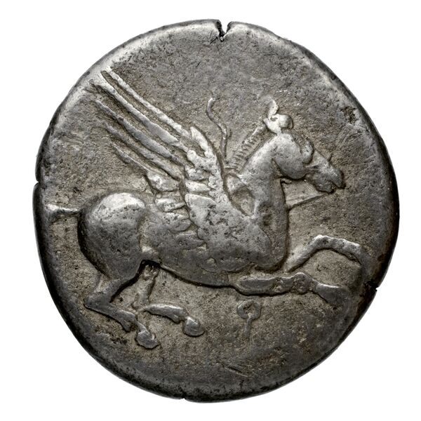 Corinth Calciati 1990 Period IV, series-1-17, аверс, bnf-iris