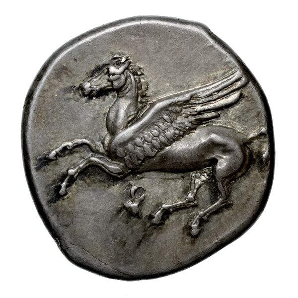 Corinth Calciati 1990 Period V-VI, аверс, bnf-iris