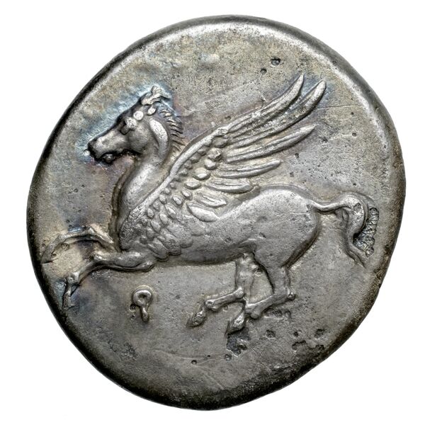 Corinth Calciati 1990 Period V-VI, аверс, bnf-iris