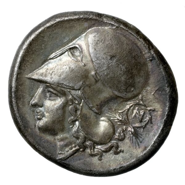 Corinth Calciati 1990 Period V-VI, реверс, bnf-iris