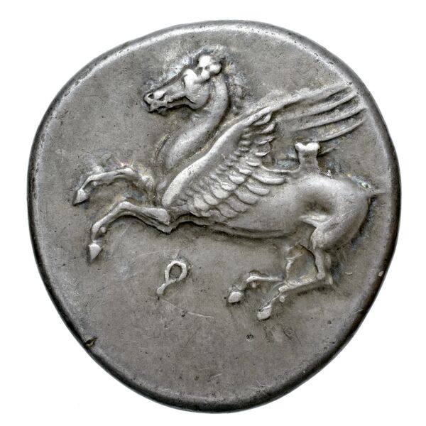 Corinth Calciati 1990 Period V-VI, аверс, bnf-iris
