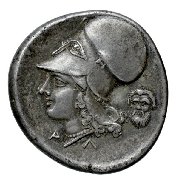 Corinth Calciati 1990 Period V-VI, реверс, bnf-iris