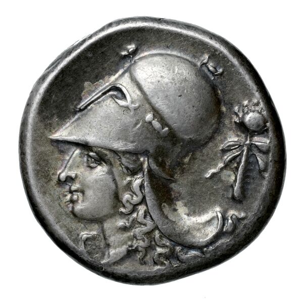 Corinth Calciati 1990 Period V-VI, реверс, bnf-iris