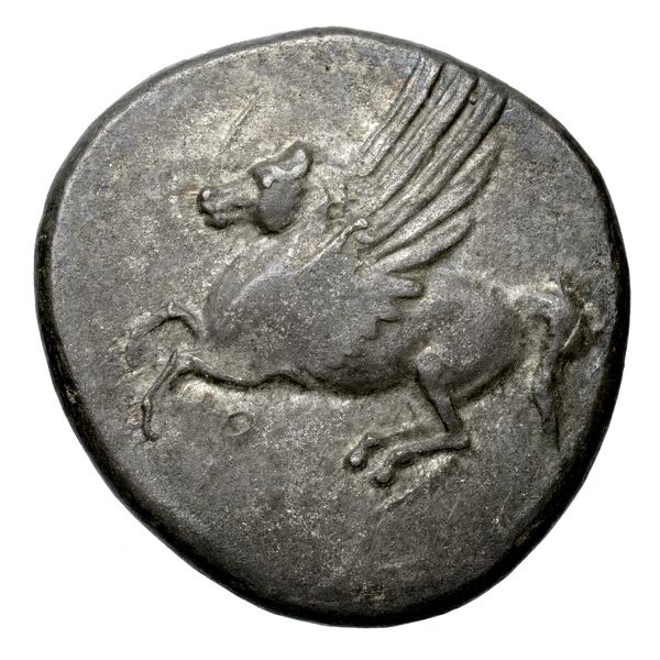Corinth Calciati 1990 Period V-VI, аверс, bnf-iris