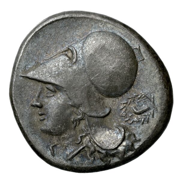 Corinth Calciati 1990 Period V-VI, реверс, bnf-iris