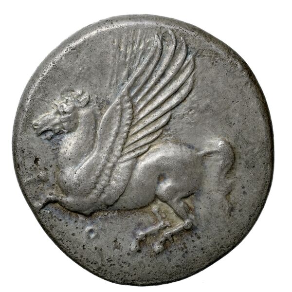 Corinth Calciati 1990 Period V-VI, аверс, bnf-iris