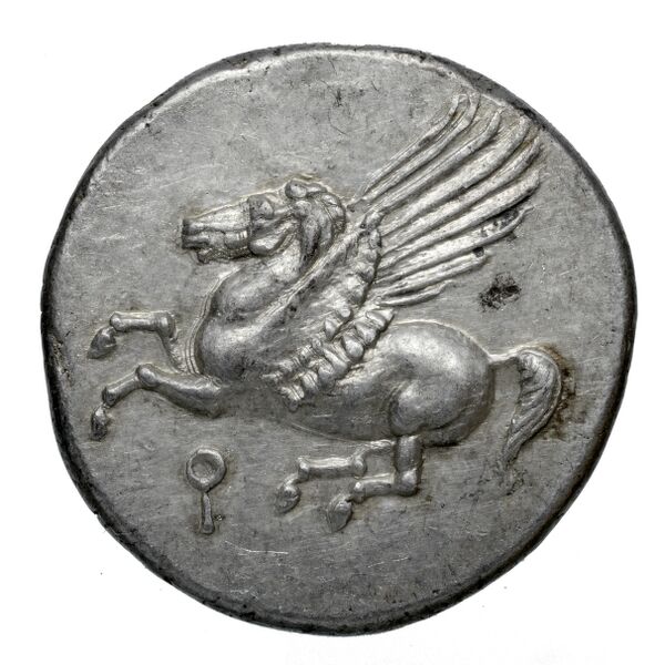 Corinth Calciati 1990 Period V-VI, аверс, bnf-iris