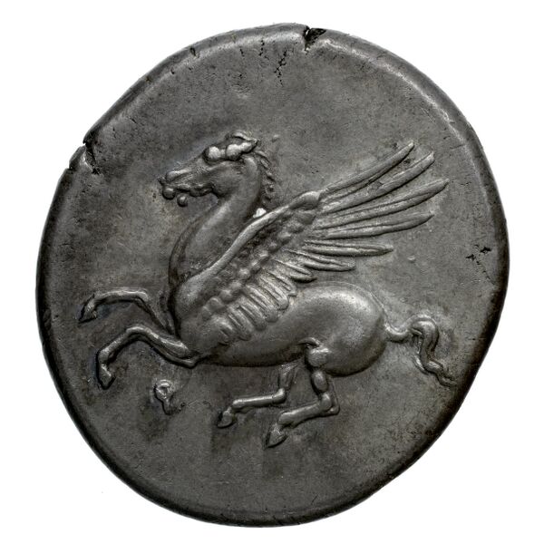 Corinth Calciati 1990 Period V-VI, аверс, bnf-iris