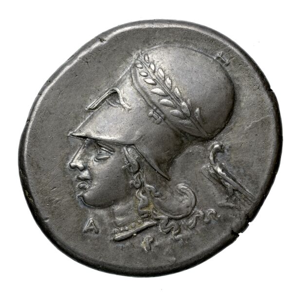 Corinth Calciati 1990 Period V-VI, реверс, bnf-iris