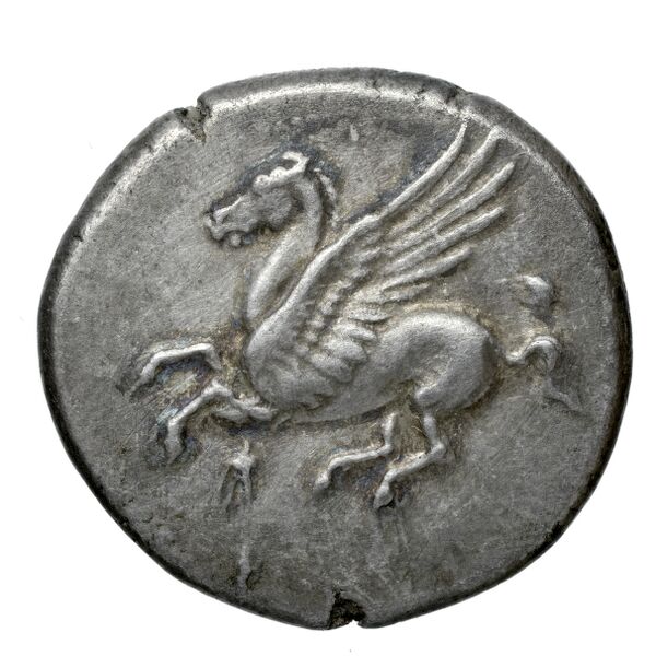 Corinth Calciati 1990 Period V-VI, аверс, bnf-iris