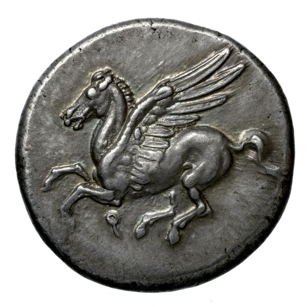 Corinth Calciati 1990 Period V-VI, аверс, bnf-iris