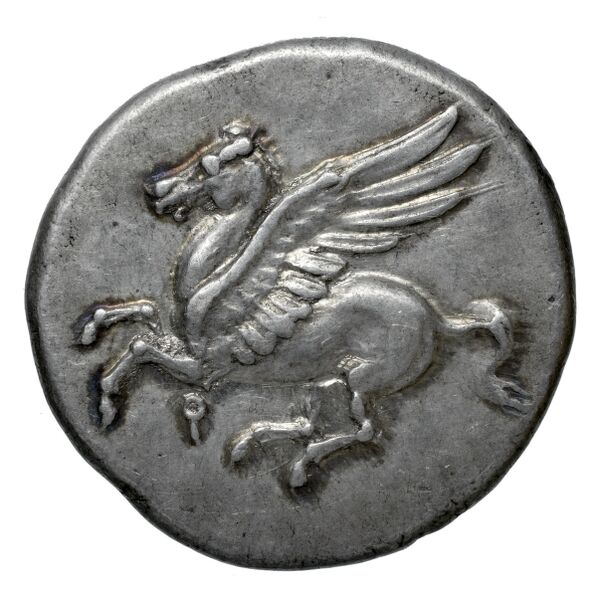 Corinth Calciati 1990 Period V-VI, аверс, bnf-iris