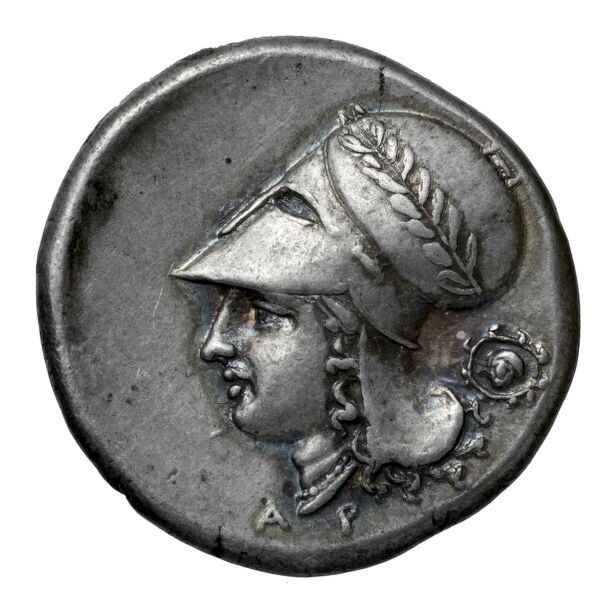 Corinth Calciati 1990 Period V-VI, реверс, bnf-iris