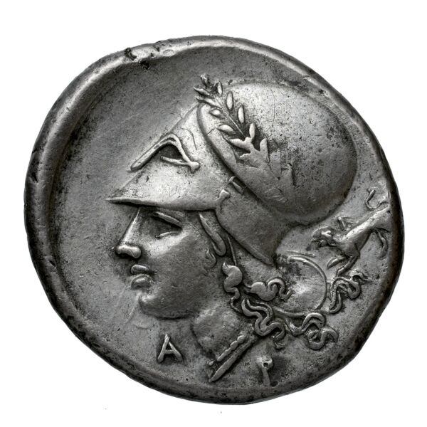 Corinth Calciati 1990 Period V-VI, реверс, bnf-iris