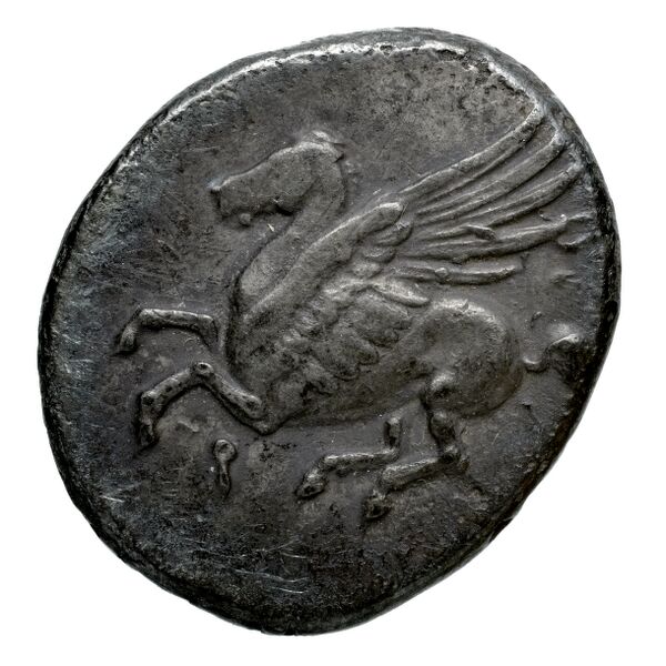 Corinth Calciati 1990 Period V-VI, аверс, bnf-iris