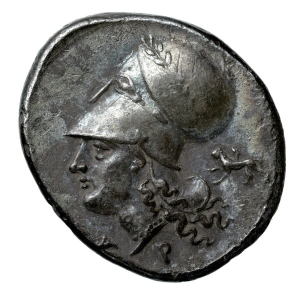 Corinth Calciati 1990 Period V-VI, реверс, bnf-iris