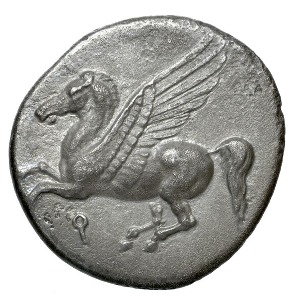 Corinth Calciati 1990 Period V-VI, аверс, bnf-iris