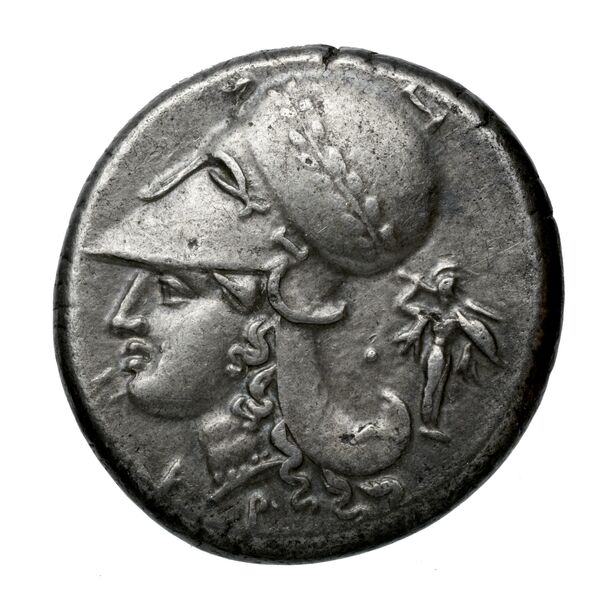 Corinth Calciati 1990 Period V-VI, реверс, bnf-iris
