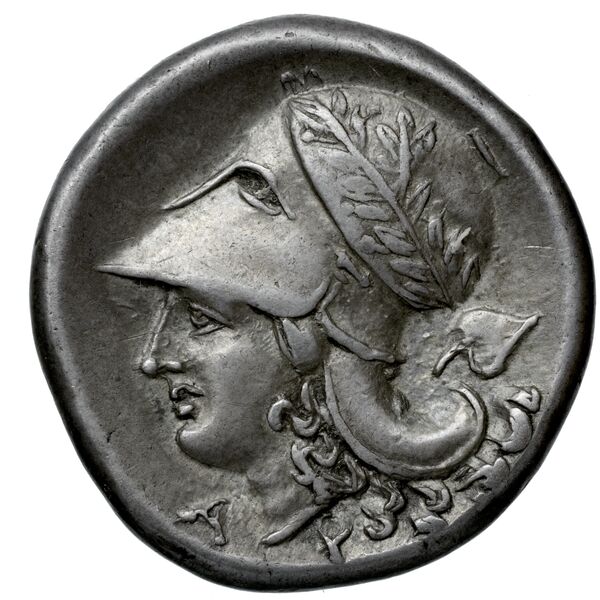 Corinth Calciati 1990 Period V-VI, реверс, bnf-iris