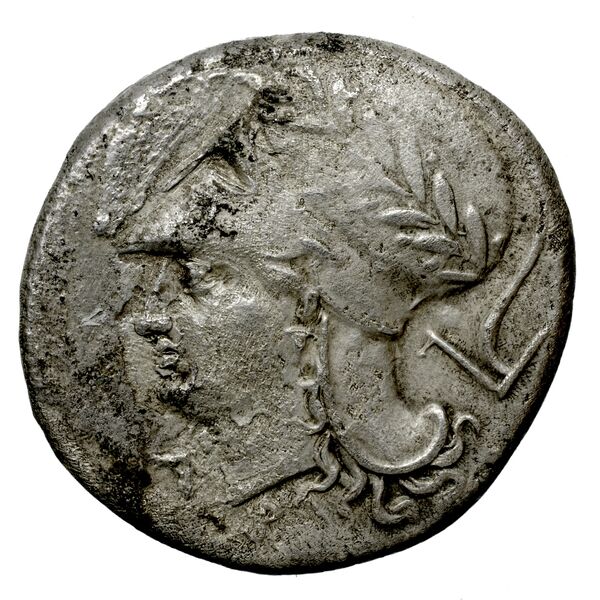 Corinth Calciati 1990 Period V-VI, реверс, bnf-iris