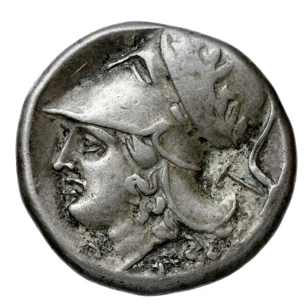 Corinth Calciati 1990 Period V-VI, реверс, bnf-iris