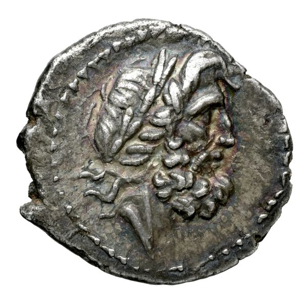 Achaean League Dyme Benner 2008 Dyme 1-17, аверс, bnf-iris