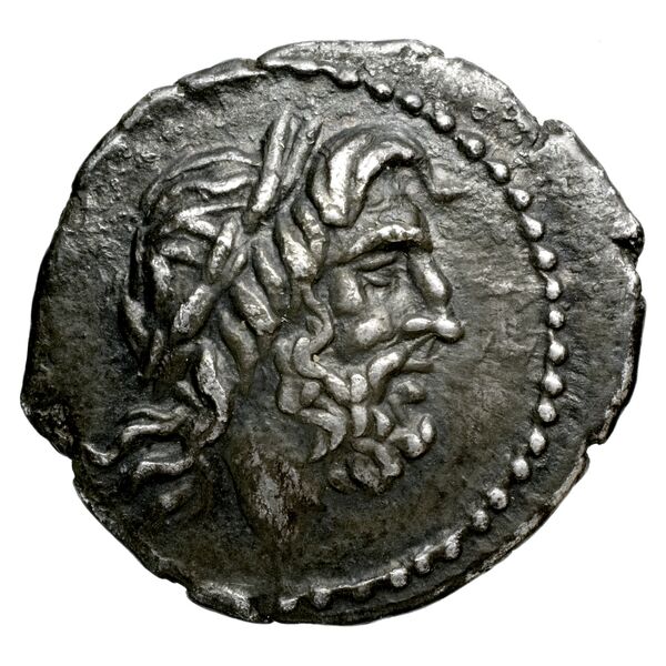 Achaean League Dyme Benner 2008 Dyme 1-17, аверс, bnf-iris