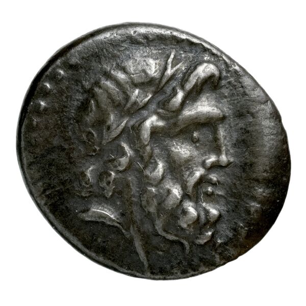 Achaean League Pallantium Benner 2008 Pallantion 1-4, аверс, bnf-iris