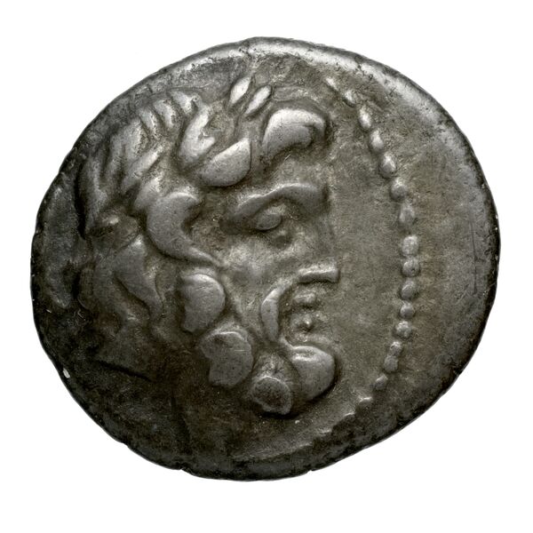 Achaean League Pallantium Benner 2008 Pallantion 1-4, аверс, bnf-iris
