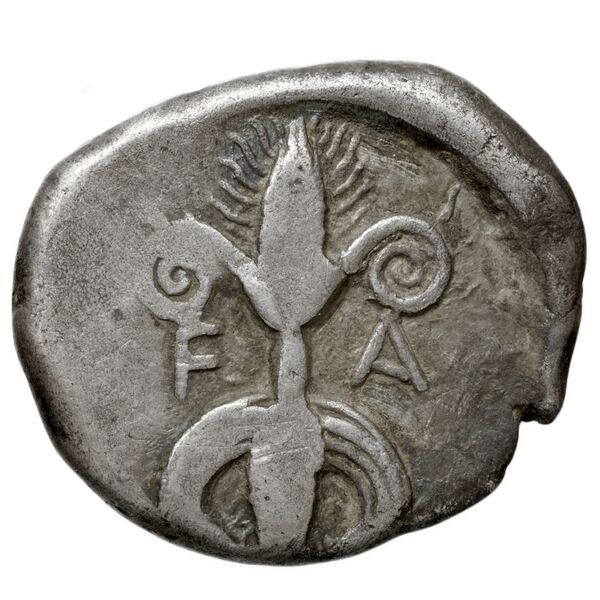 Elis Seltman 1921 B. 54-55, 58-59, 61-67, Pl. VIII.5, реверс, bnf-iris