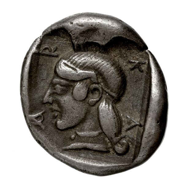 Arcadian League  Antigoneia Williams 1965 Period III, реверс, bnf-iris