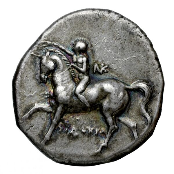 Taras Historia Numorum Italy 997-8, аверс, bnf-iris