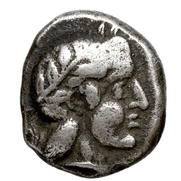 Colophon Milne 1941 Period II, drachms and obols, аверс, bnf-iris