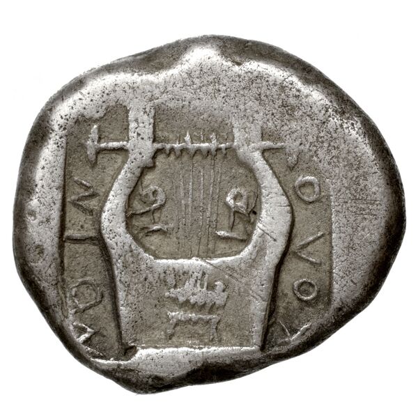 Colophon Milne 1941 Period II, drachms and obols, реверс, bnf-iris